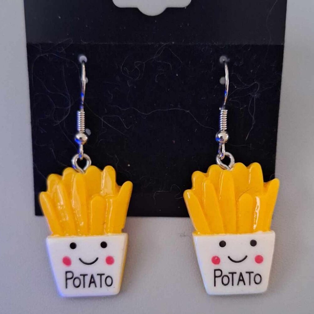 French Fry Earrings